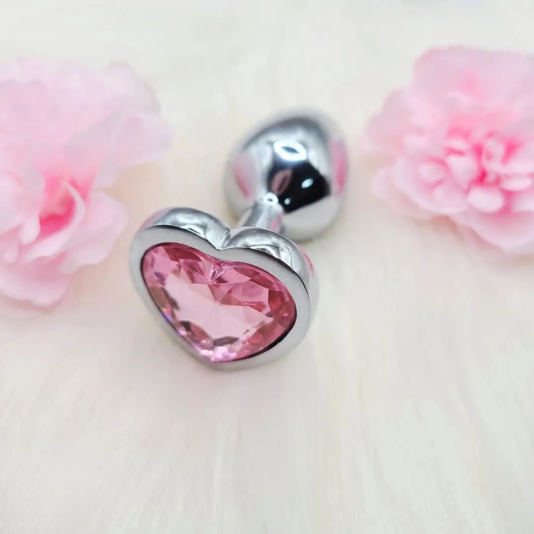 Pink Heart Plug